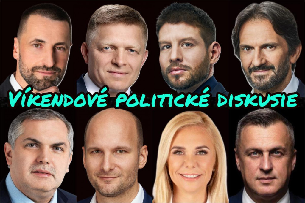 Hostia víkendových politických diskusií.