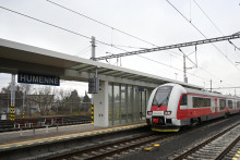 Železničná stanica v Humennom. FOTO: TASR/Roman Hanc