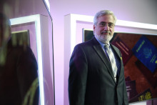 Eitan Levon konč&iacute; po &scaron;tyroch rokoch na poz&iacute;cii izraelsk&eacute;ho veľvyslanca na Slovensku FOTO: HN/Matej Duman