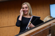 Na snímke podpredsedníčka vlády a ministerka hospodárstva Denisa Saková. FOTO: TASR/Jaroslav Novák