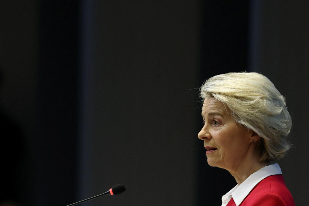Šéfka Európskej komisie Ursula von der Leyenová. FOTO: REUTERS