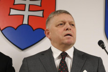 Predseda vl&aacute;dy Robert Fico. FOTO: HN/Peter Mayer