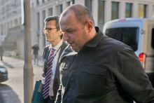 Hlavn&yacute; ukrajinsk&yacute; vyjedn&aacute;vač a tajomn&iacute;k Rady n&aacute;rodnej bezpečnosti a obrany Rustem Umerov (vpravo). FOTO: TASR/AP