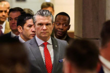 Americk&yacute; minister obrany Pete Hegseth. FOTO: REUTERS