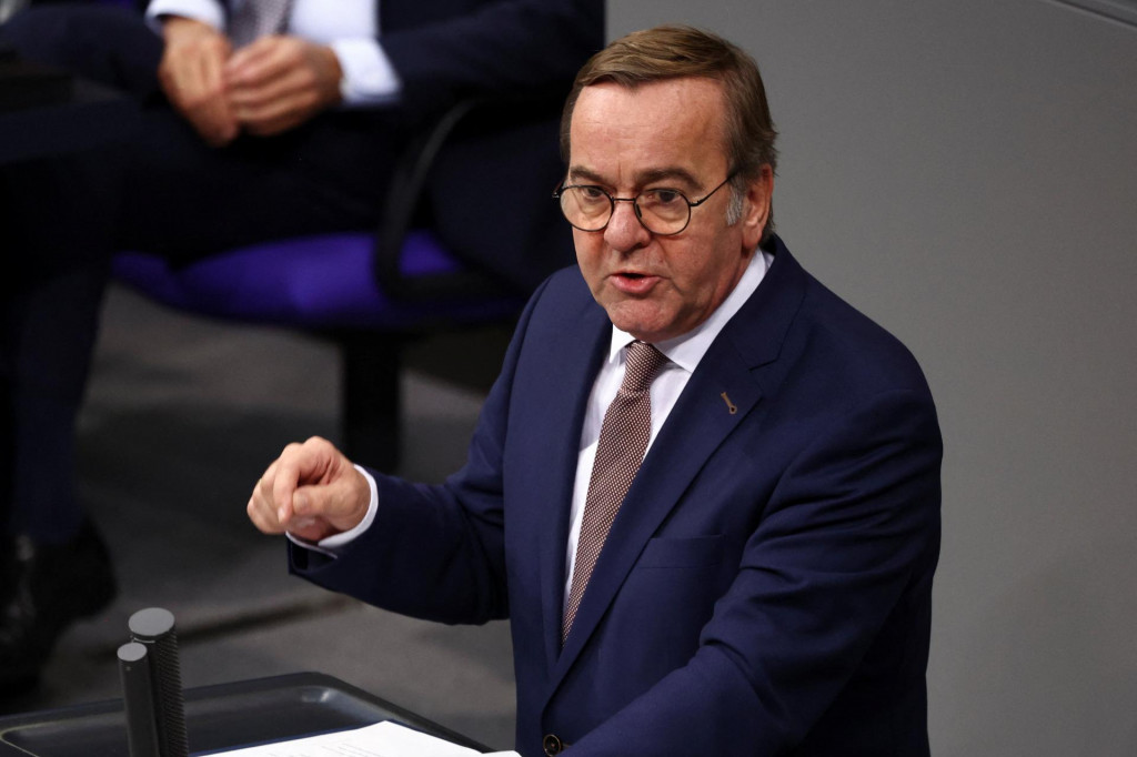 Nemeck&yacute; minister obrany Boris Pistorius. FOTO: Reuters