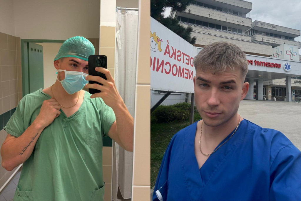 Mlad&yacute; lek&aacute;r Luk&aacute;&scaron; Valask&yacute;.