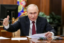 Rusk&yacute; prezident Vladimir Putin. FOTO: Reuters/Sputnik