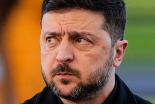 Ukrajinsk&yacute; prezident Volodymyr Zelenskyj. FOTO: TASR/AP