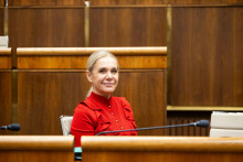 Ministerka hospod&aacute;rstva Denisa Sakov&aacute;.

FOTO: NR SR