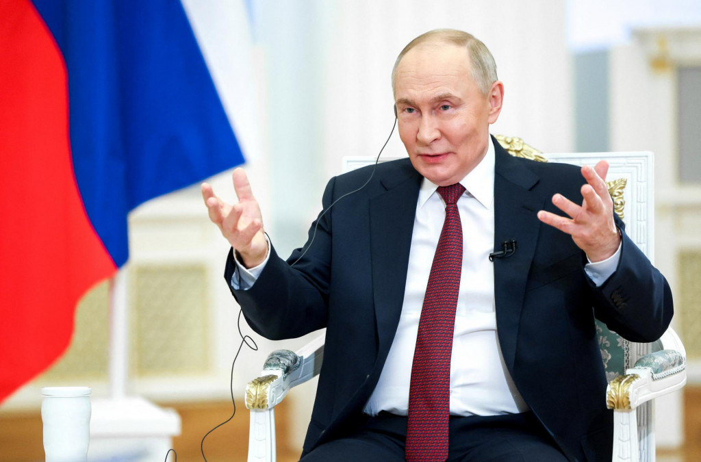 Rusk&yacute; prezident Vladimir Putin.

FOTO: REUTERS