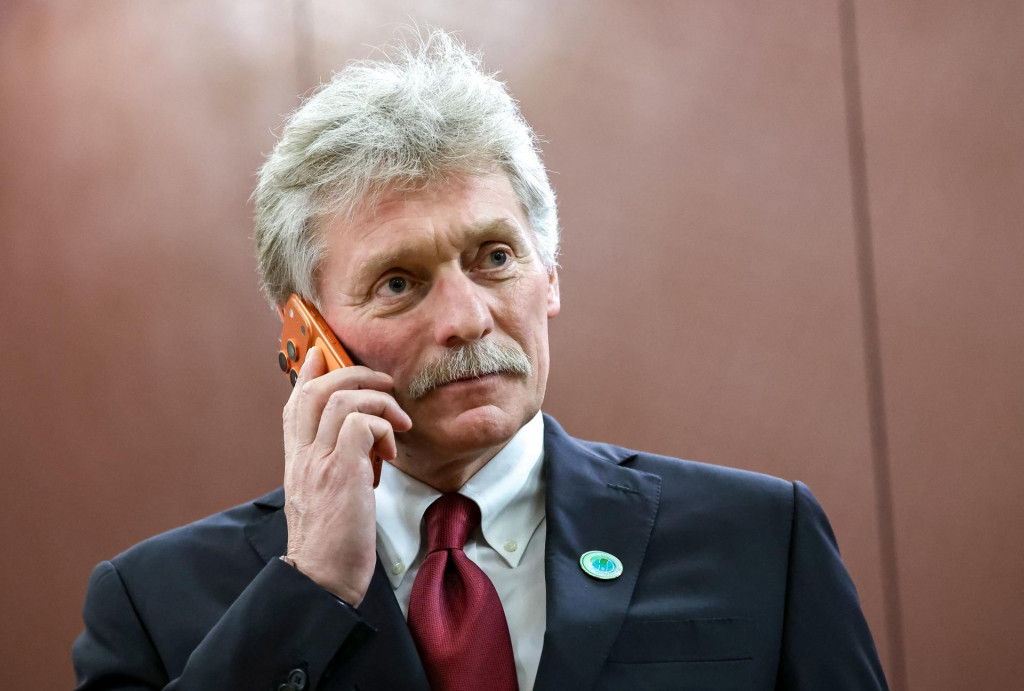 Hovorca Kremľa Dmitrij Peskov. FOTO: Reuters