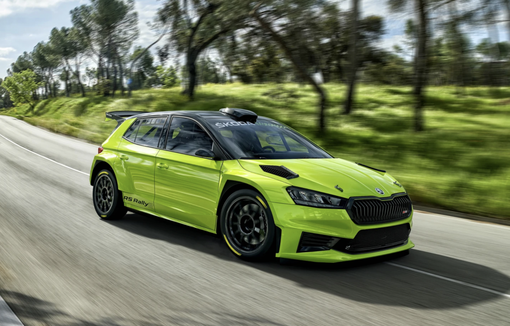 &Scaron;koda Fabia Rally2 Evo

