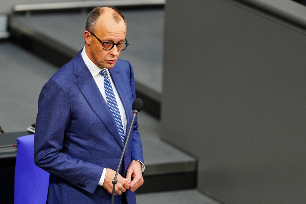 Nemeck&yacute; kancel&aacute;r Friedrich Merz. FOTO: TASR/AP