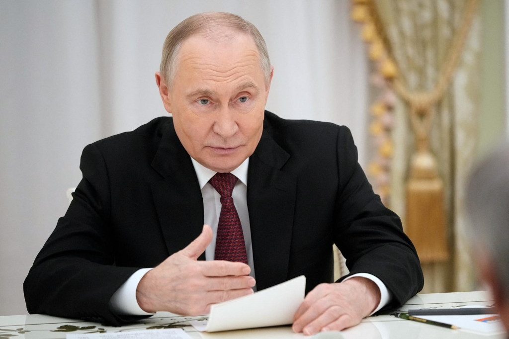 Rusk&yacute; prezident Vladimir Putin. FOTO: REUTERS