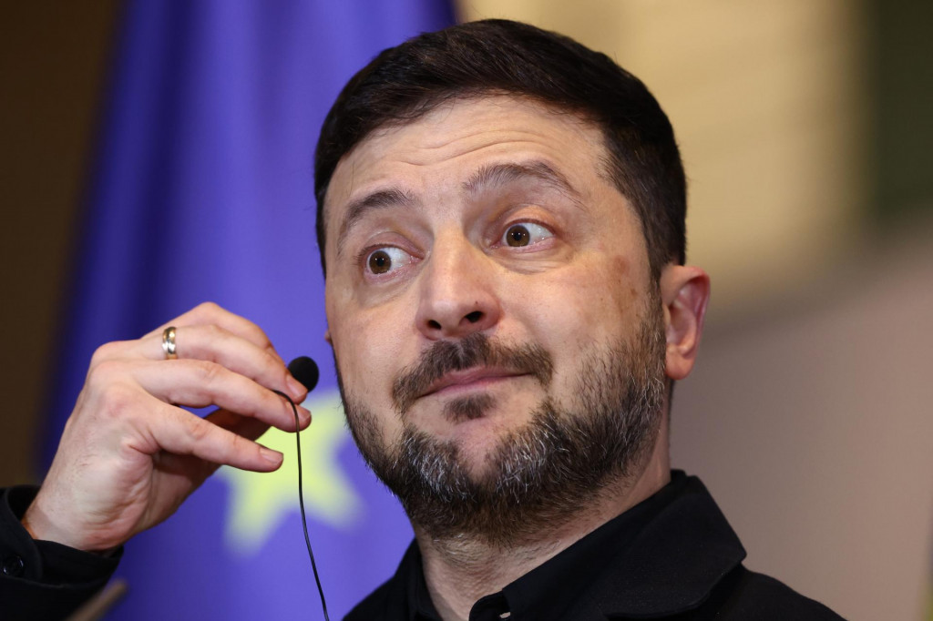 Ukrajinsk&yacute; prezident Volodymyr Zelenskyj. FOTO: TASR/AP