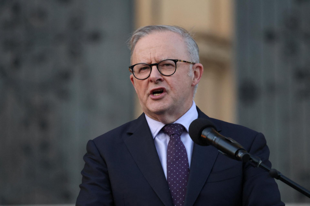 Austr&aacute;lsky premi&eacute;r Anthony Albanese. FOTO: REUTERS