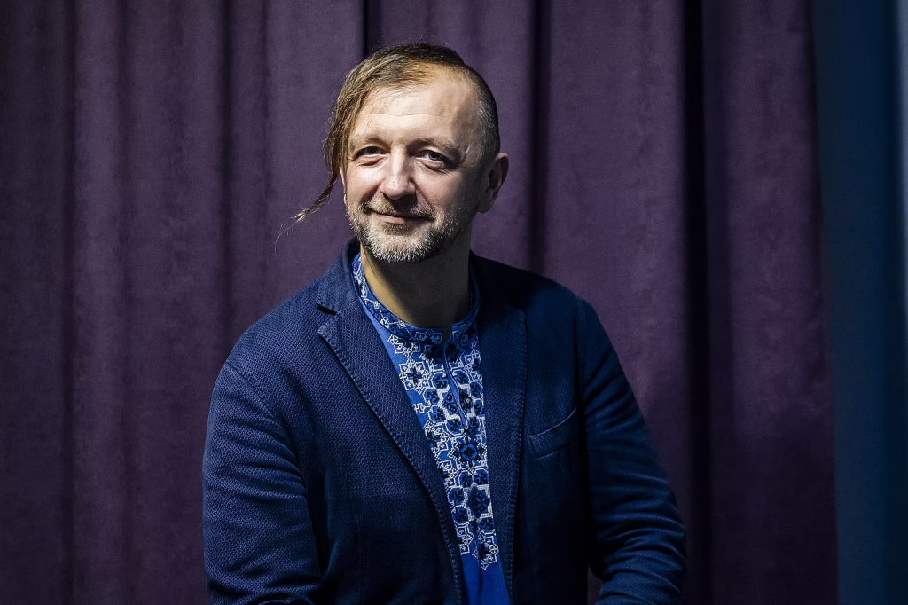 Ukrajinsk&yacute; politik Eduard Leonov (28. febru&aacute;ra 2024). FOTO: Petr Topič, MAFRA