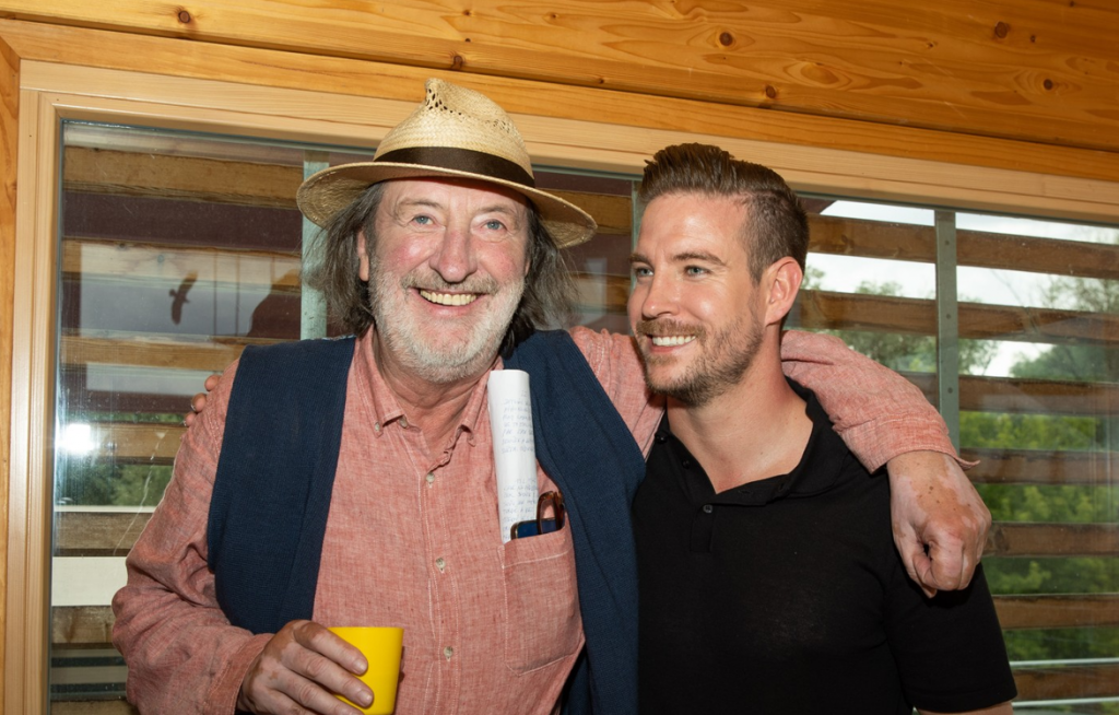 Bolek Pol&iacute;vka so synom Vladim&iacute;rom.