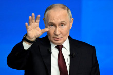 Rusk&aacute; prezident Vladimir Putin. FOTO: Reuters