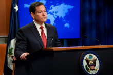U.S. Secretary of State Marco Rubio holds his end-of-year press conference at the State Department in Washington, D.C., U.S., December 19, 2025. REUTERS/Kevin Mohatt FOTO: Kevin Mohatt