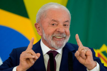 Braz&iacute;lsky prezident Luiz In&aacute;cio Lula da Silva. FOTO: TASR/AP