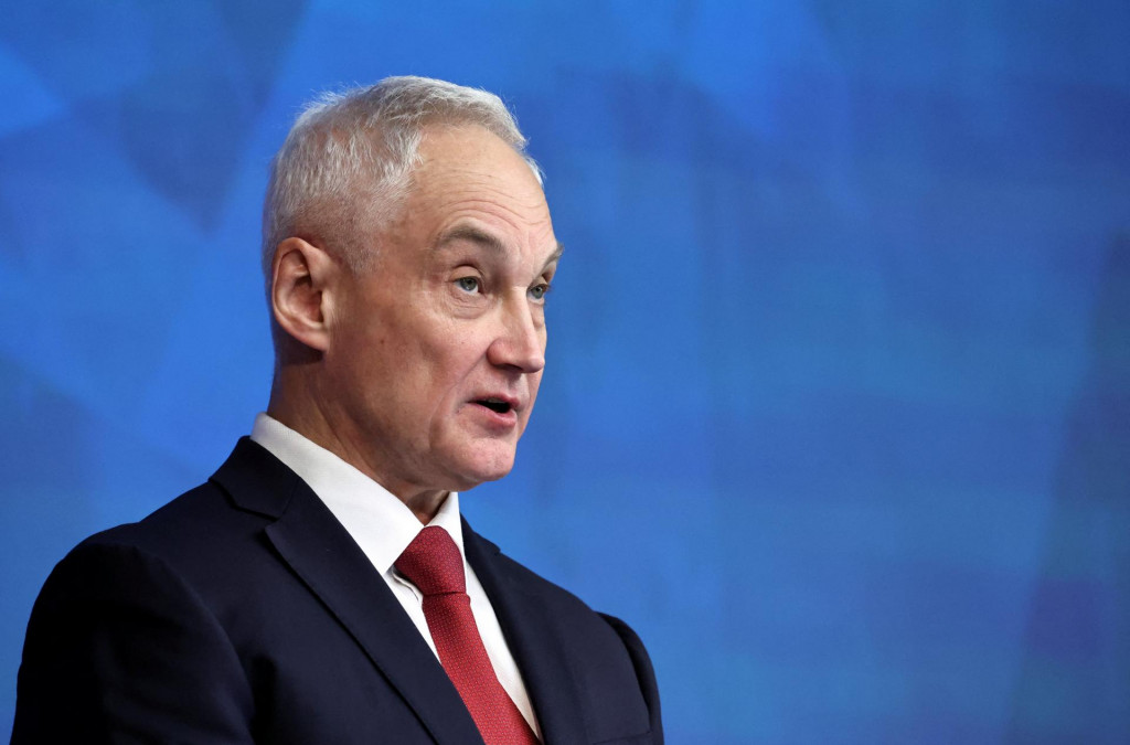Rusk&yacute; minister obrany Andrej Belousov.  FOTO: REUTERS/Sputnik