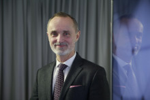 Poslanec PS Tom&aacute;&scaron; Val&aacute;&scaron;ek. FOTO: HN/Matej Duman