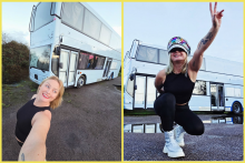 K&uacute;pila si star&yacute; autobus a urobila z neho domov