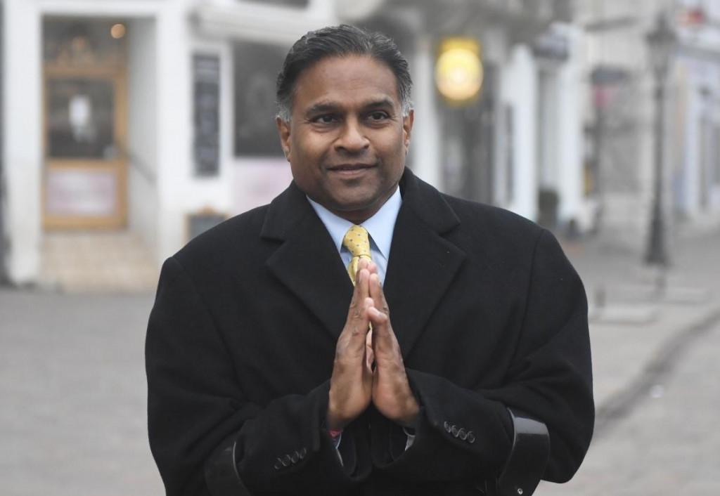 Veľvyslanec USA na Slovensku Gautam Rana. FOTO: TASR/Franti&scaron;ek Iv&aacute;n