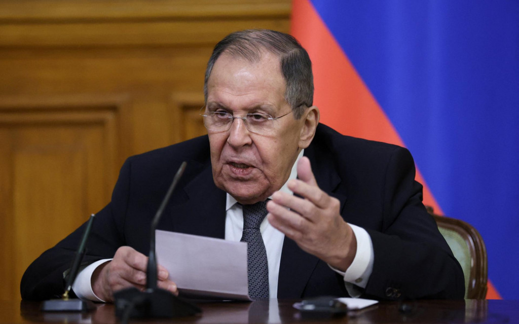 Rusk&yacute; minister zahraničn&yacute;ch vec&iacute; Sergej Lavrov. FOTO: REUTERS