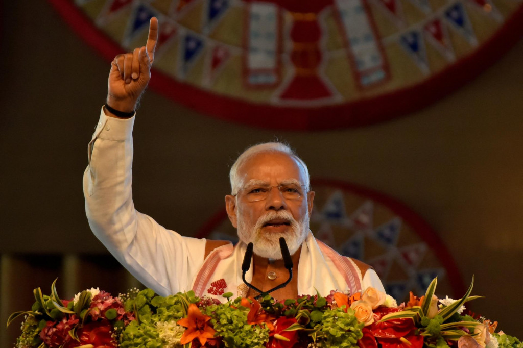 Indick&yacute; premi&eacute;r Narendra Modi. FOTO: REUTERS
