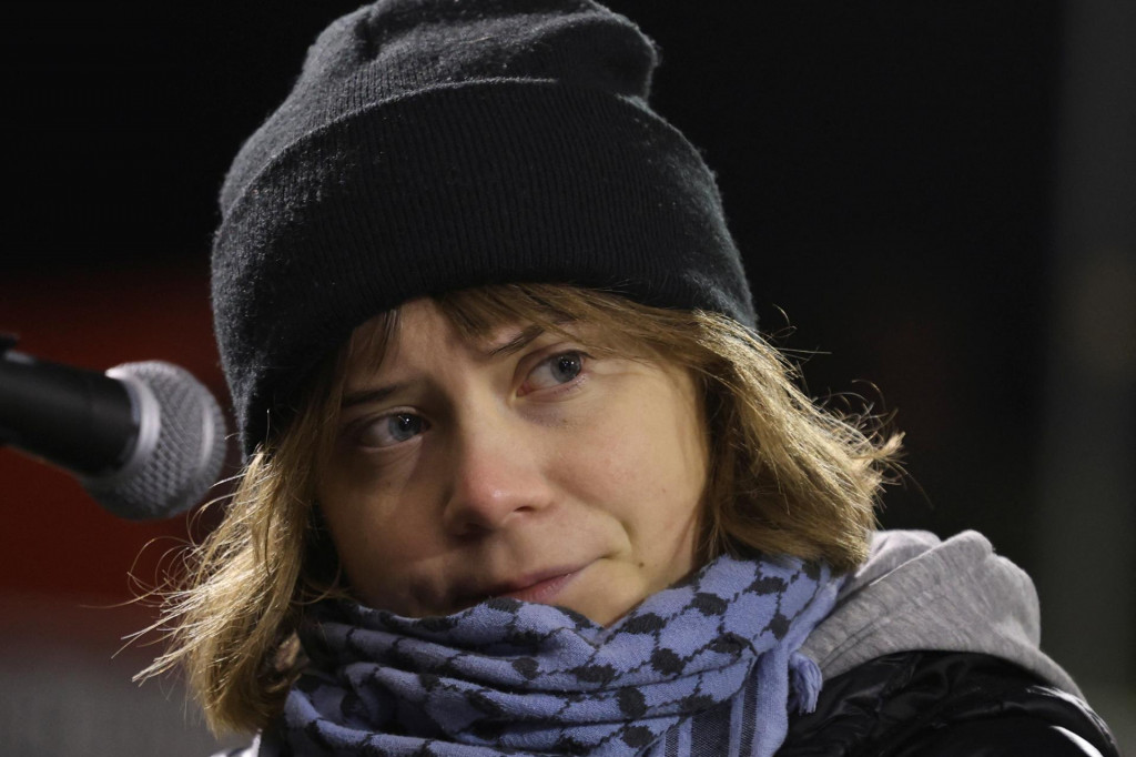 &Scaron;v&eacute;dska aktivistka Greta Thunbergov&aacute;. FOTO: Reuters