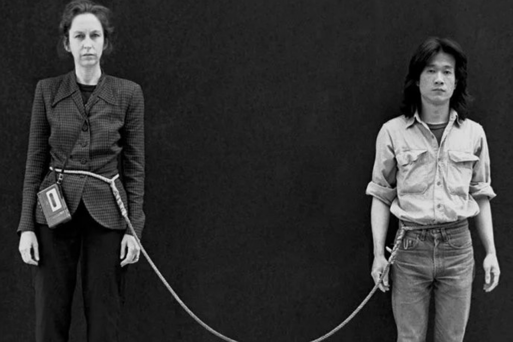 Artists Tehching Hsieh a Linda Montano