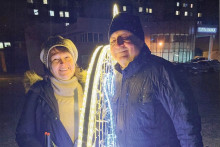 M&aacute;ria Hevierov&aacute; a Daniel Hevier. FOTO: FB/Daniel Hevier