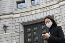 &Scaron;panielska n&aacute;rodn&aacute; banka. FOTO: Reuters