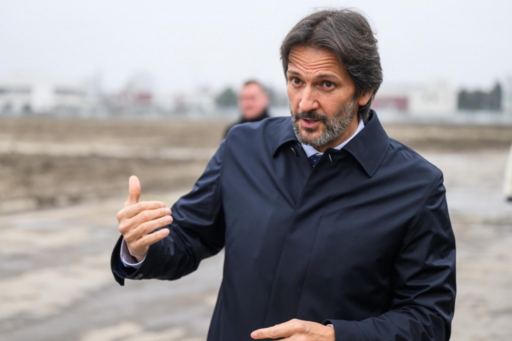 Vicepremi&eacute;r a minister obrany Robert Kaliň&aacute;k (Smer-SD). FOTO: TASR/Jaroslav Nov&aacute;k