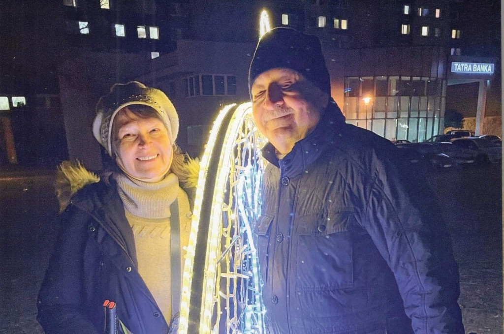 M&aacute;ria Hevierov&aacute; a Daniel Hevier. FOTO: FB/Daniel Hevier