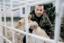 Česk&yacute; MMA z&aacute;pasn&iacute;k Karlos V&eacute;mola. FOTO: MAFRA/Jan Z&aacute;torsk&yacute;