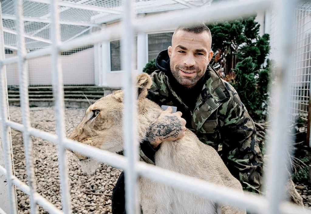 Česk&yacute; MMA z&aacute;pasn&iacute;k Karlos V&eacute;mola. FOTO: MAFRA/Jan Z&aacute;torsk&yacute;
