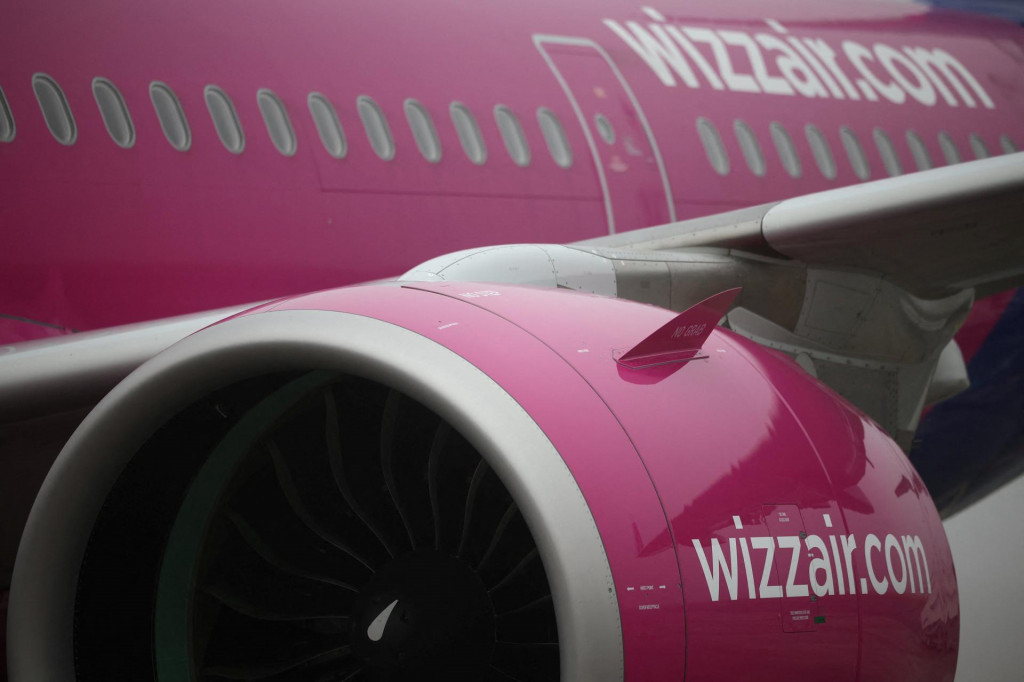 Leteck&aacute; spoločnosť Wizz Air. FOTO: TASR/AP