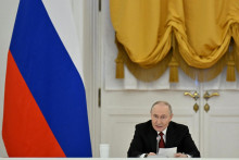 Rusk&yacute; prezident Vladimir Putin. FOTO: REUTERS