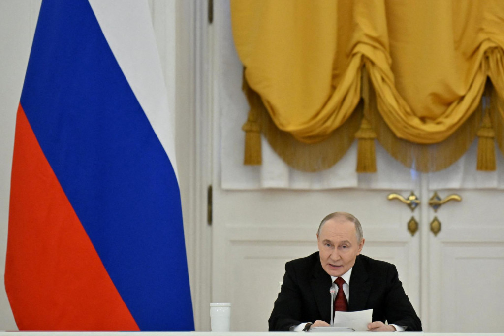 Rusk&yacute; prezident Vladimir Putin. FOTO: REUTERS