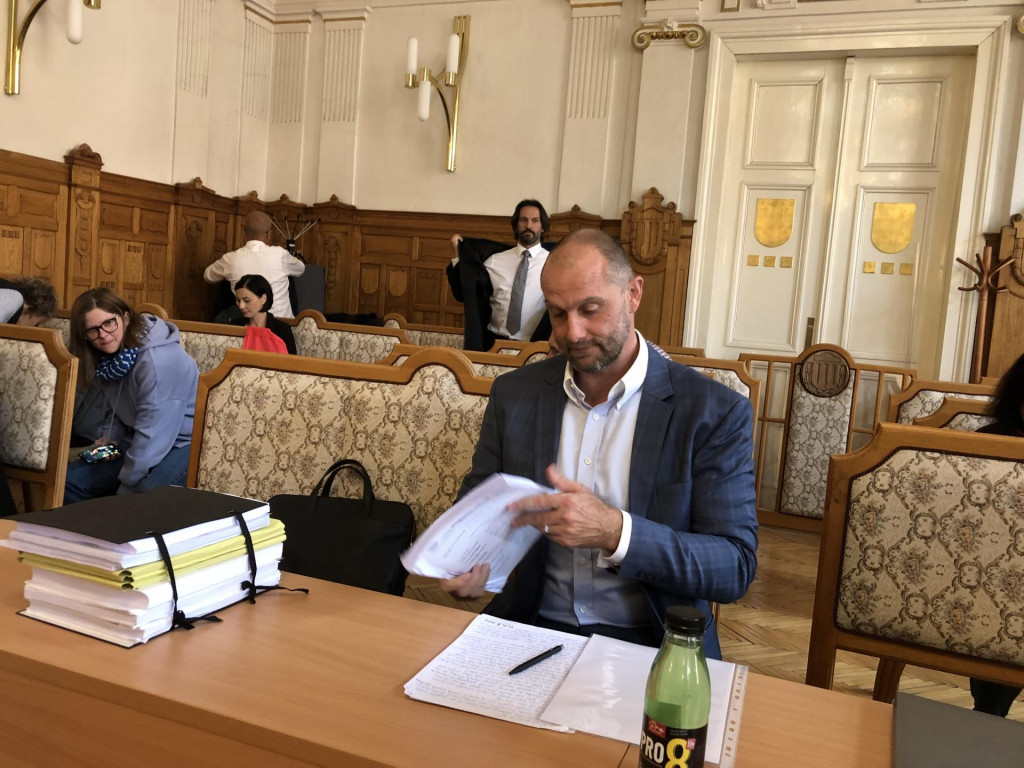 Obžalovan&yacute; Norbert Bodor na s&uacute;de v kauze Dobytk&aacute;r.

FOTO: HN/Autor