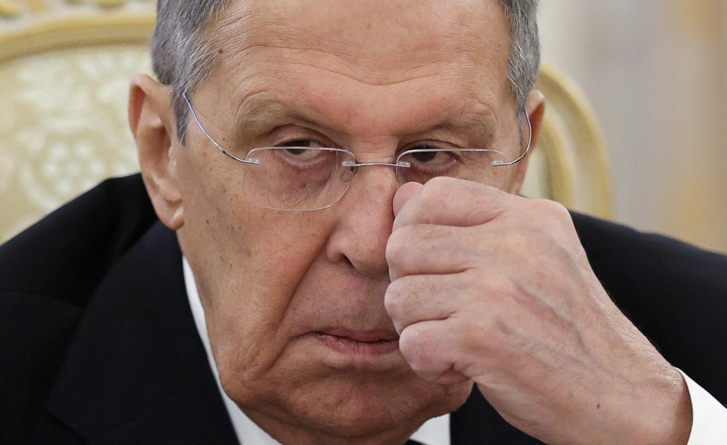 Rusk&yacute; minister zahraničia Sergej Lavrov. FOTO: REUTERS