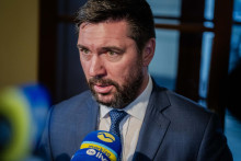 Minister p&ocirc;dohospod&aacute;rstva a rozvoja vidieka Richard Tak&aacute;č. FOTO: TASR/Jakub Kotian