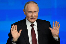 Rusk&yacute; prezident Vladimir Putin. FOTO: Reuters
