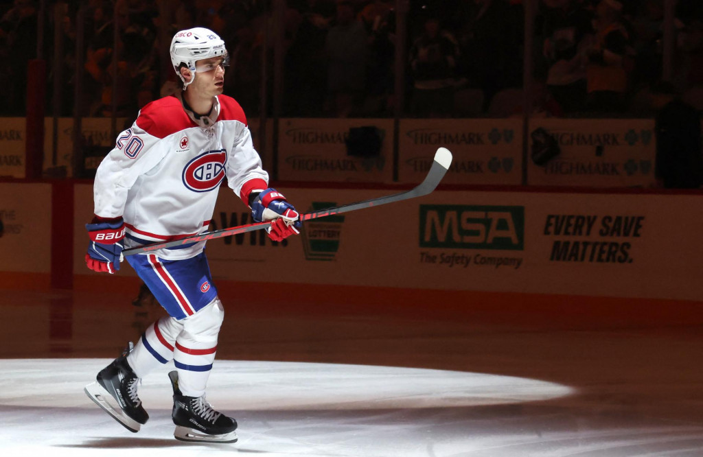 Juraj Slafkovsk&yacute;. FOTO: Reuters