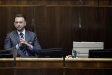 Minister vn&uacute;tra Mat&uacute;&scaron; &Scaron;utaj E&scaron;tok. FOTO: TASR/Martin Baumann