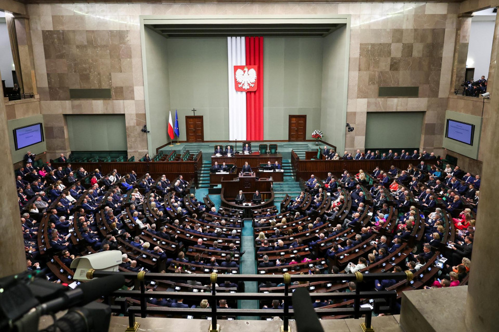 Poľsk&yacute; parlament. FOTO: REUTERS