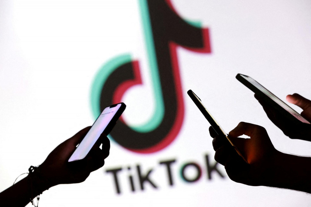 TikTok logo. FOTO: REUTERS